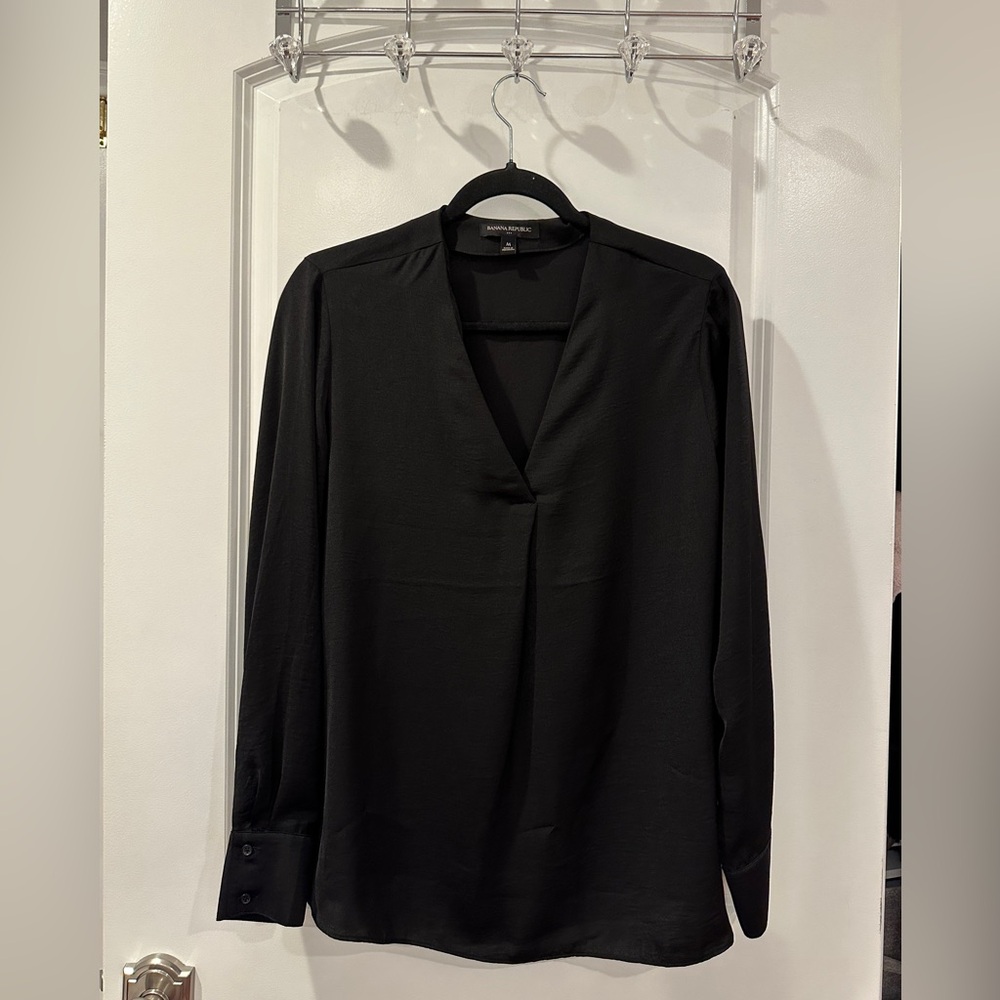 Banana Republic Blouse, Black
